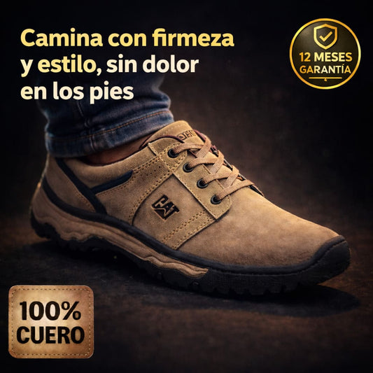 Zapato de cuero diseñado para máxima comodidad diaria